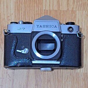 Yashica J-7 Camera Body Only for Parts or Repair Vintage Film Photography Prop